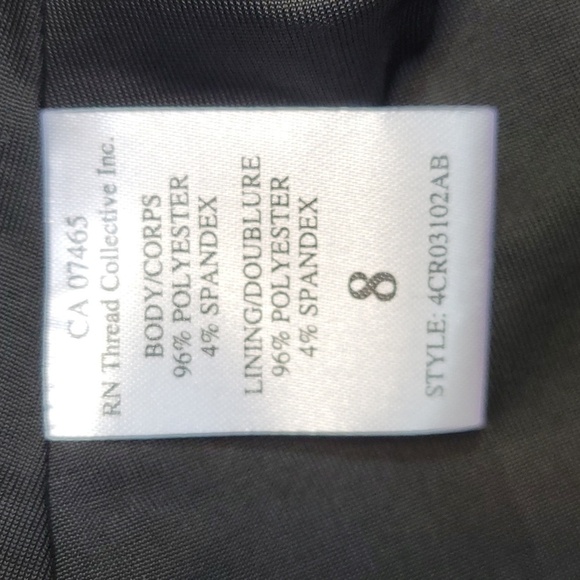 ABS Collection Plunging Neckline Jersey Shape Evening Gown - Picture 16 of 17